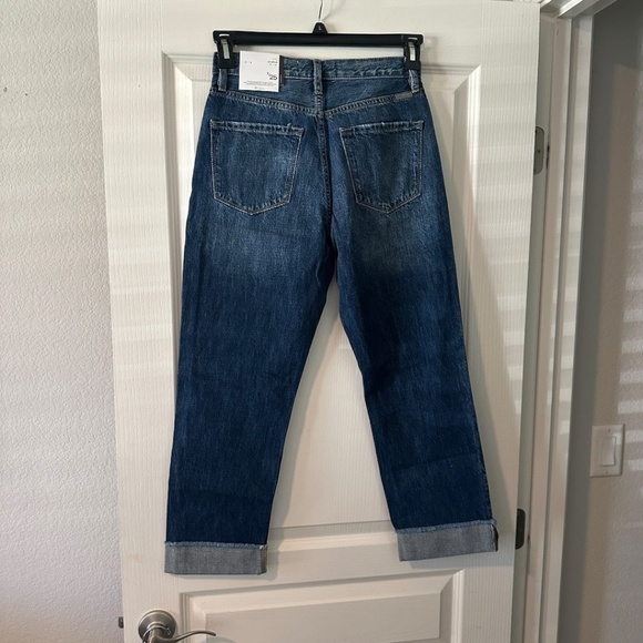 KanCan Finley Jeans Straight-leg Whiskering Detail - Picture 9 of 11